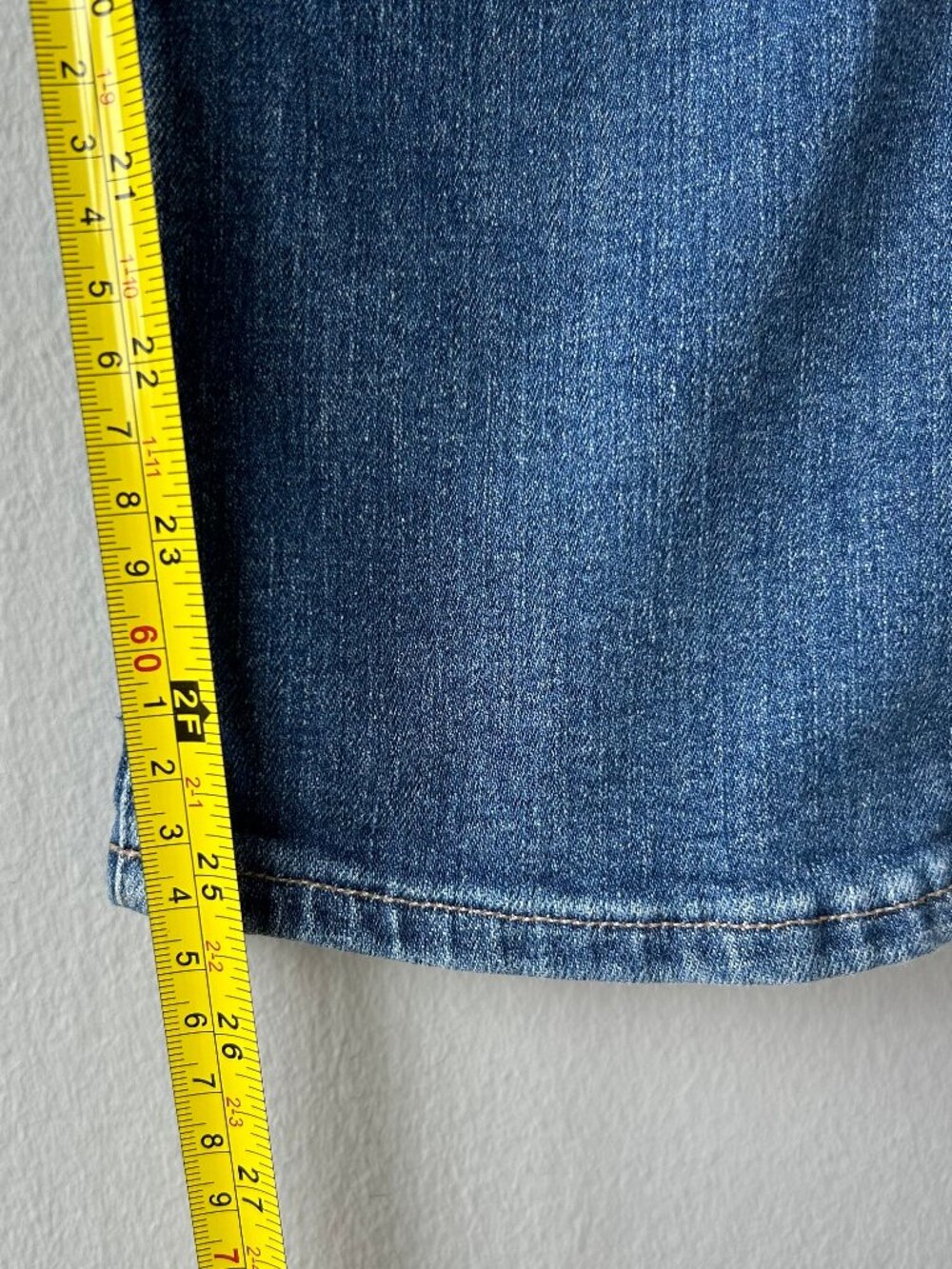 Citizens of Humanity Jolene High Rise Jeans Blue Size 26 Straight Leg - Picture 7 of 10